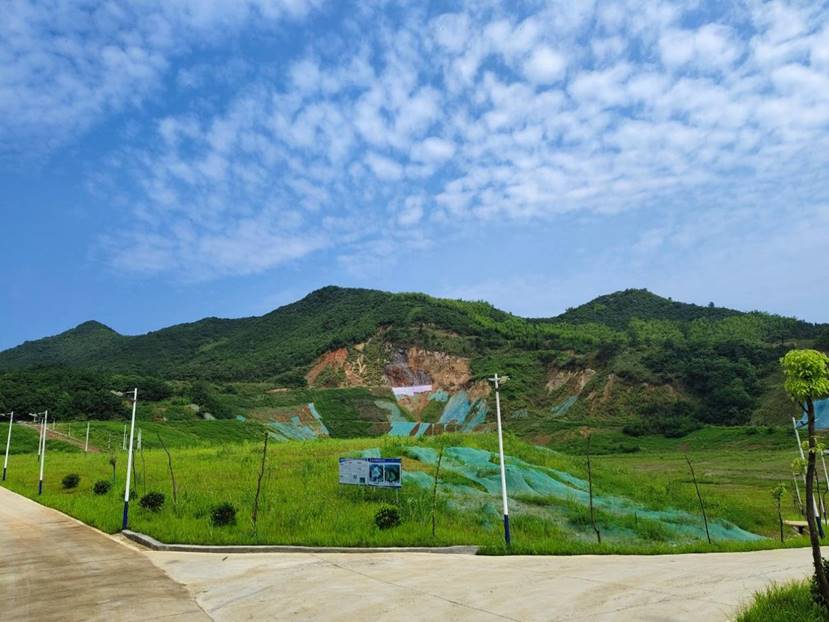 銅山、前山露天采坑復(fù)墾項(xiàng)目完成